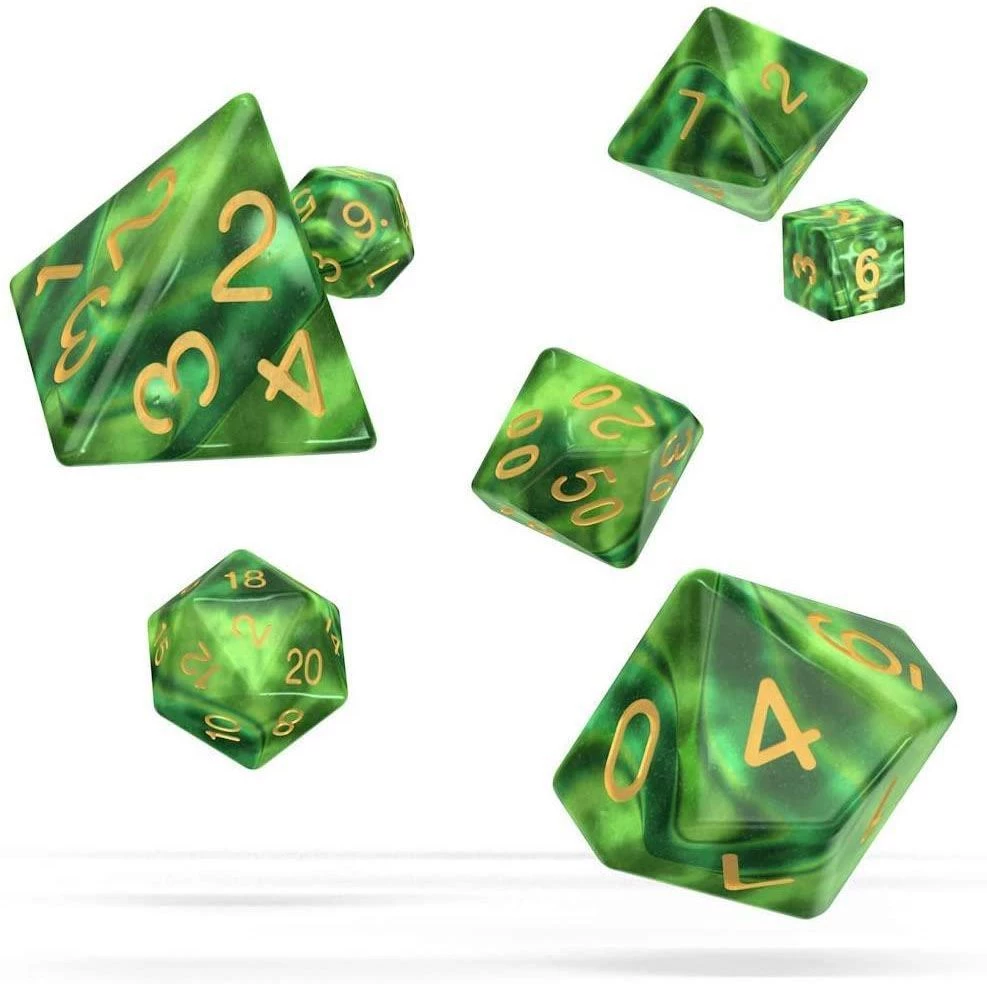 Oakie Doakie Dice Oakie Doakie - Gemdice Jungle RPG Dice Set Tabletop 4 Oakie Doakie Dice Oakie Doakie - Gemdice Jungle RPG Dice Set Tabletop