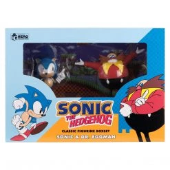Sonic The Hedgehog Sonic & Eggman Classic Figurine Set 7 Sonic The Hedgehog Sonic & Eggman Classic Figurine Set
