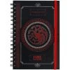 Game Of Thrones - Targaryen Fire And Blood A5 Notebook Film & TV 2 Game Of Thrones - Targaryen Fire And Blood A5 Notebook Film & TV