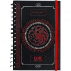 Game Of Thrones - Targaryen Fire And Blood A5 Notebook Film & TV