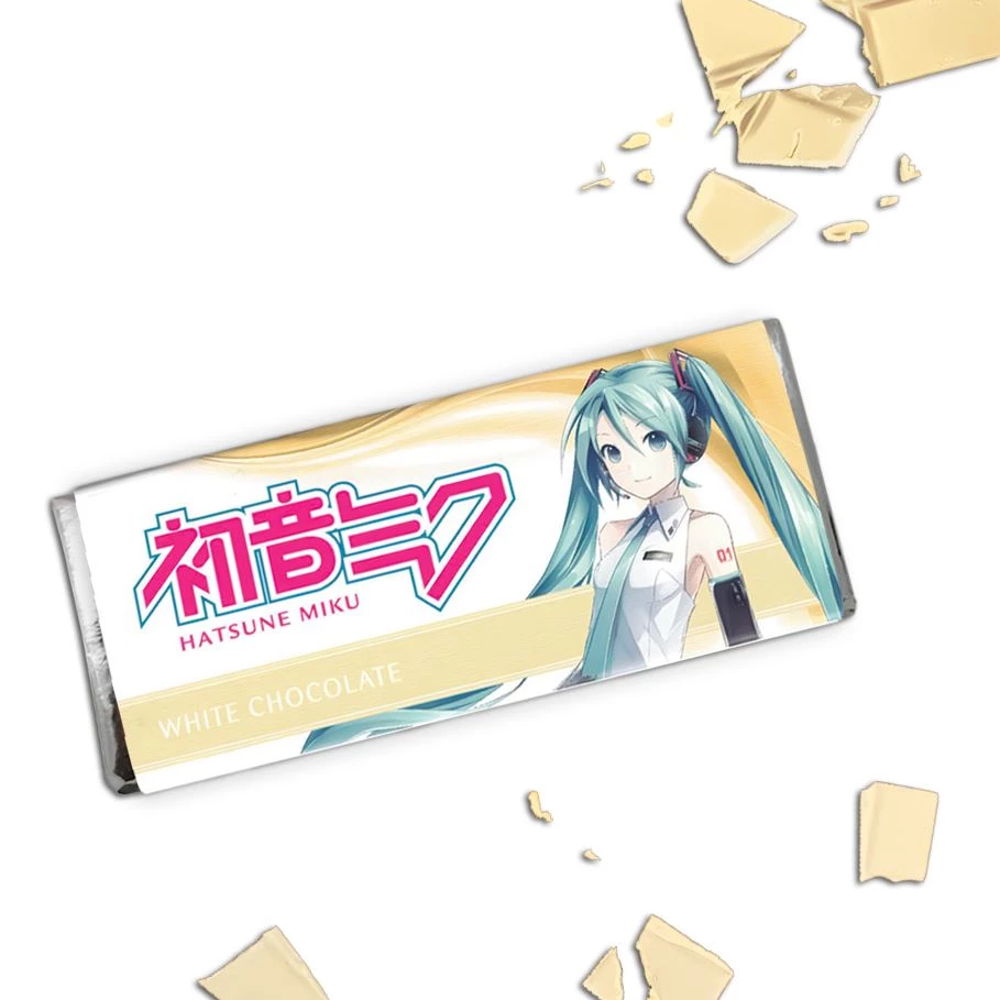 Vocaloid Hatsune Miku White Chocolate Bar 3 Vocaloid Hatsune Miku White Chocolate Bar
