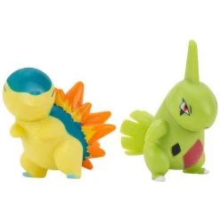 Pokemon Cyndaquil & Larvitar Figurines