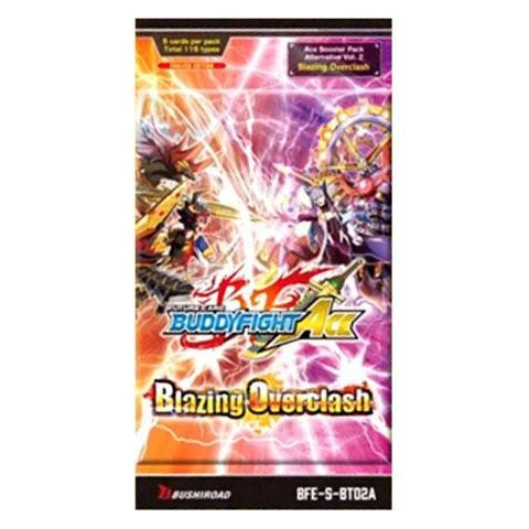 Future Card Buddyfight Buddy Fight Ace: Blazing Overclash Booster Tabletop 3 Future Card Buddyfight Buddy Fight Ace: Blazing Overclash Booster Tabletop