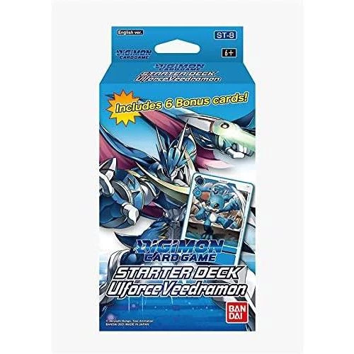 Digimon Card Game: Starter Deck - UlforceVeedramon ST-8 Tabletop 3 Digimon Card Game: Starter Deck - UlforceVeedramon ST-8 Tabletop