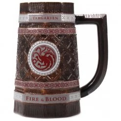Game Of Thrones Collectible Stein - Targaryen Fire And Blood Film & TV