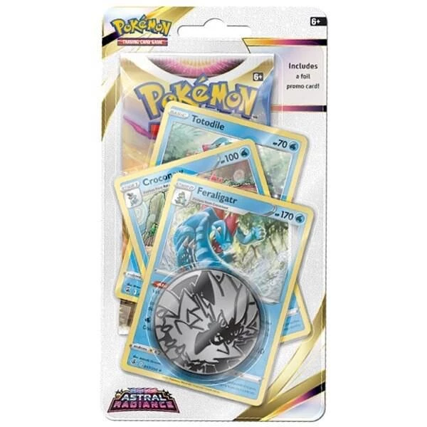 Pokemon TCG: Astral Radiance Premium Checklane Blister - Feraligatr 3 Pokemon TCG: Astral Radiance Premium Checklane Blister - Feraligatr