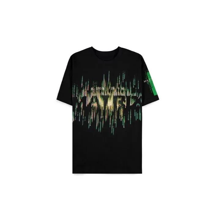 Geek Gear The Matrix - Glitch Logo T-Shirt 3 Geek Gear The Matrix - Glitch Logo T-Shirt