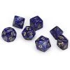 Chessex Dice Scarab Poly 7-Die Set RBlue/G