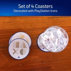 Gaming Playstation Metal Coasters PS5 PALADONE