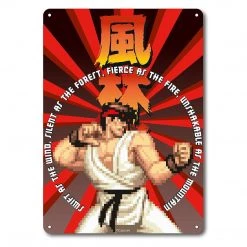 Gaming Street Fighter - Ryu Tin Sign 5 Gaming Street Fighter - Ryu Tin Sign