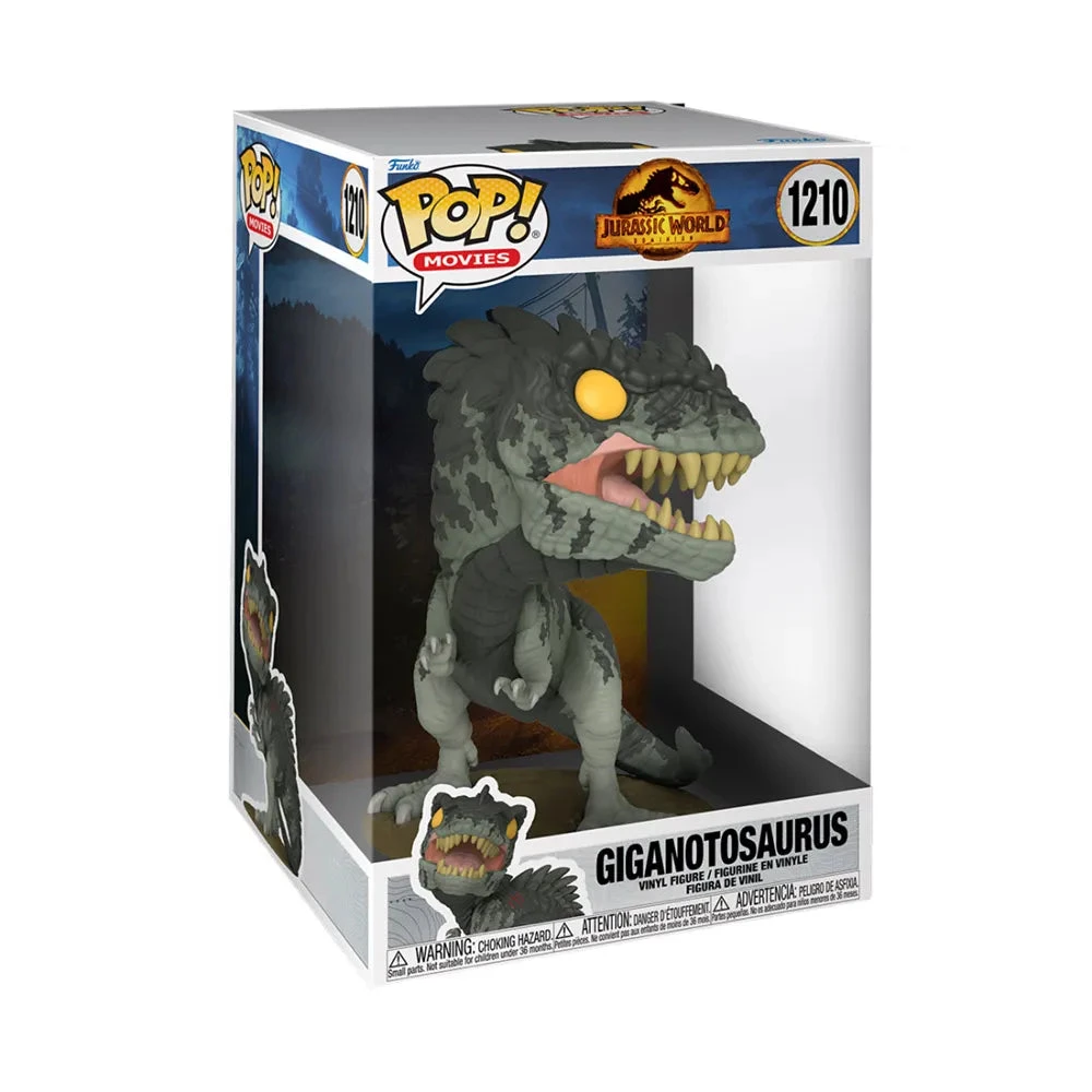 Geek-Aboo Jumbo Pop! Jurassic World Dominion: Giganotosaurus 4 Geek-Aboo Jumbo Pop! Jurassic World Dominion: Giganotosaurus