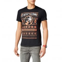 Batman Film & TV Harley Quinn Men's Fair Isle T-Shirt