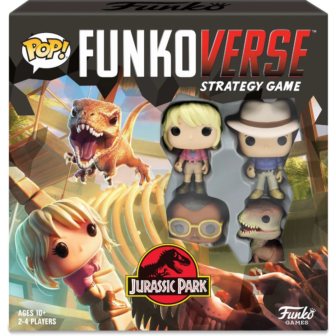 Funkoverse: Jurassic Park 100 - Strategy Game 3 Funkoverse: Jurassic Park 100 - Strategy Game