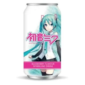 Vocaloid Miku Sparkling Blueberry Soda 3 Vocaloid Miku Sparkling Blueberry Soda
