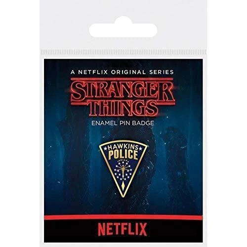 Stranger Things Enamel Pin - Hawkins Police Film & TV 4 Stranger Things Enamel Pin - Hawkins Police Film & TV