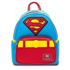 Deals Geek-Aboo Store 43 Loungefly Vintage Superman Cosplay Mini Backpack