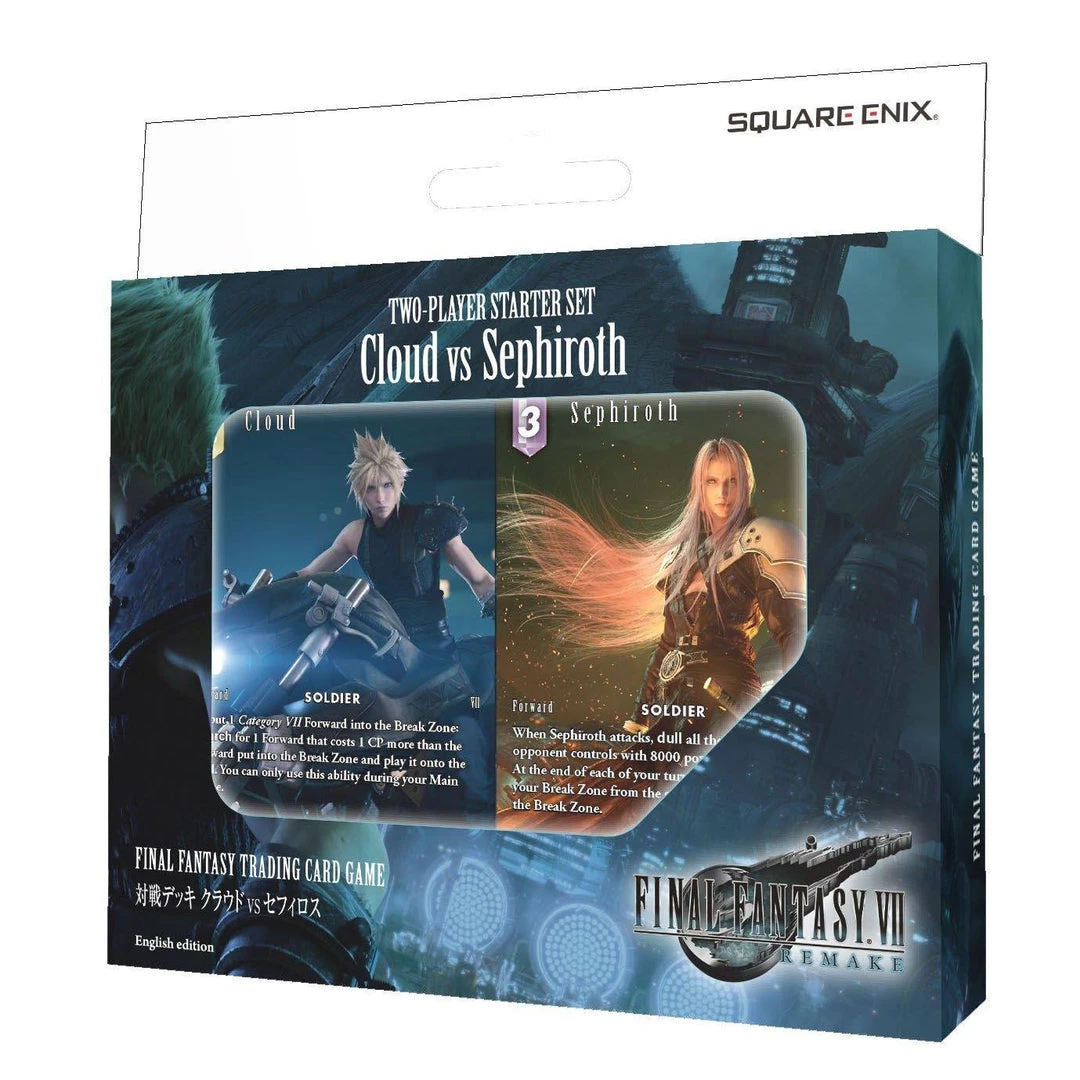 Final Fantasy Cloud Vs Sephiroth 2 Player Starter Set Tabletop 3 Final Fantasy Cloud Vs Sephiroth 2 Player Starter Set Tabletop