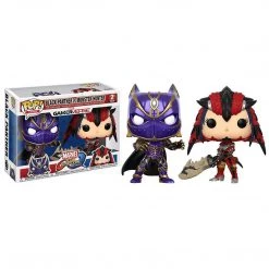 Gaming POP! Games: Marvel Vs Capcom - Black Panther & Monster Hunter 2-Pack 5 Gaming POP! Games: Marvel Vs Capcom - Black Panther & Monster Hunter 2-Pack