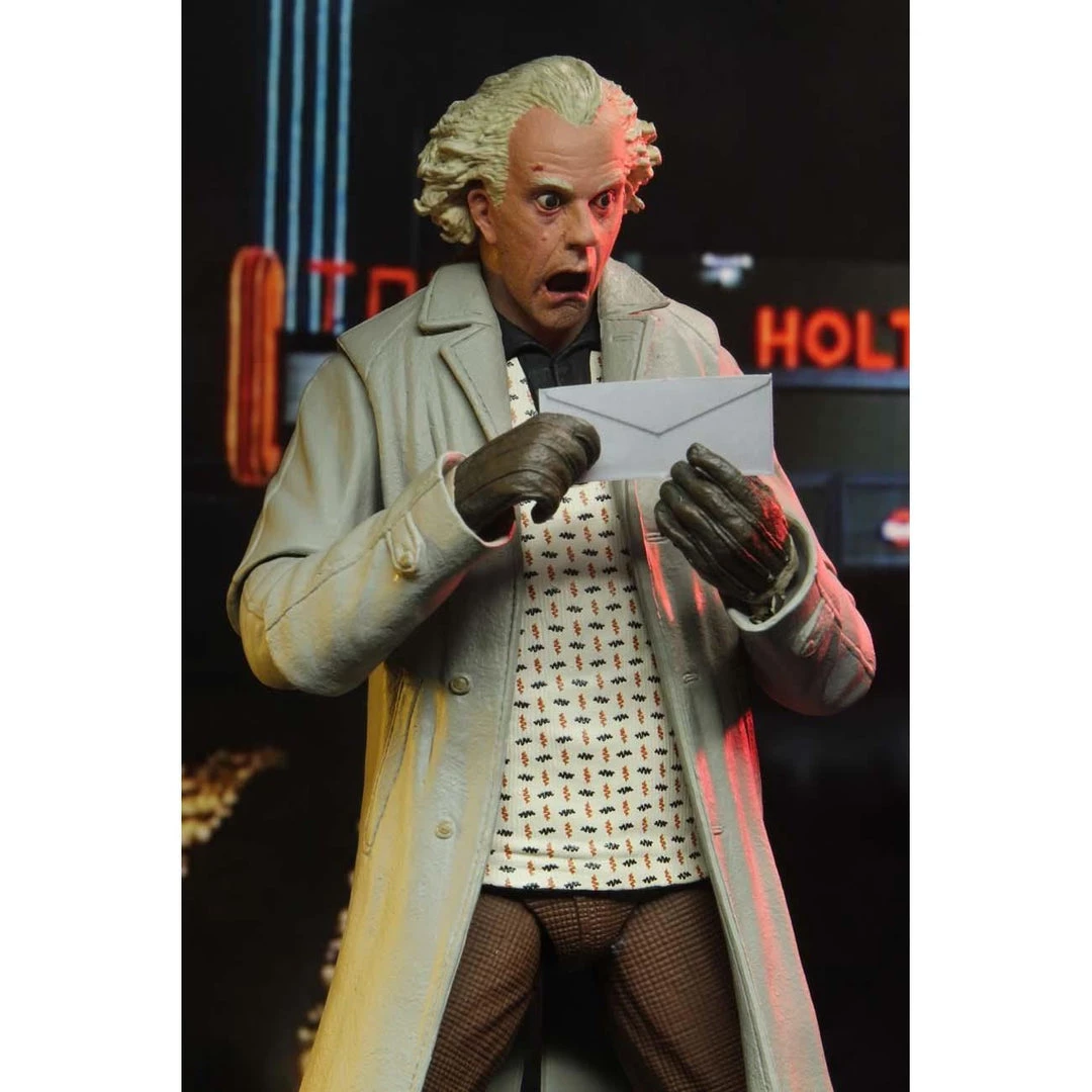 Back To The Future Doc Brown Ultimate 7" Action Figure 10 Back To The Future Doc Brown Ultimate 7" Action Figure