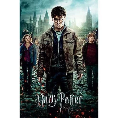 Harry Potter 7 Part 2 One Sheet Maxi Poster Film & TV 4 Harry Potter 7 Part 2 One Sheet Maxi Poster Film & TV