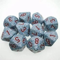 Chessex Speckled Air Set Of D10 Dice