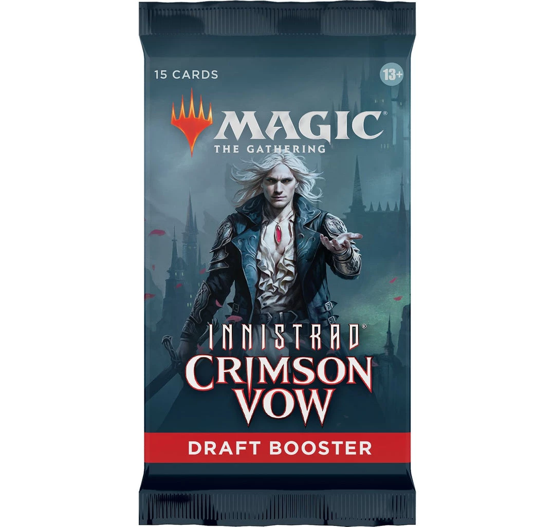 Magic: The Gathering Tabletop MTG: Innistrad - Crimson Vow Draft Booster X1 3 Magic: The Gathering Tabletop MTG: Innistrad - Crimson Vow Draft Booster X1