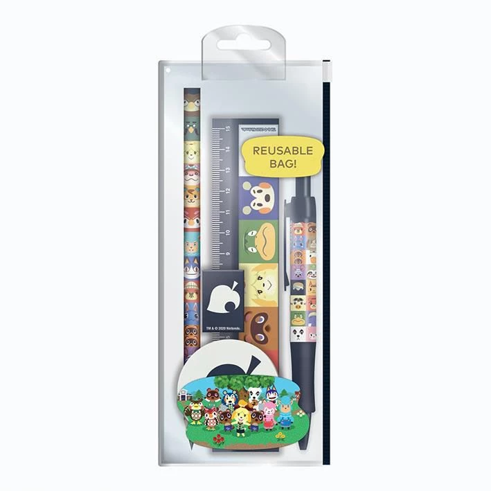 Animal Crossing 'Villagers' Stationery Bag 3 Animal Crossing 'Villagers' Stationery Bag