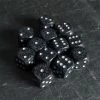 Chessex Tabletop Ninja Speckled D6 Set 1 Chessex Tabletop Ninja Speckled D6 Set