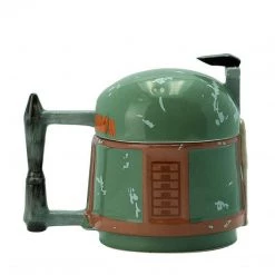 Star Wars: Boba Fett 3D Head Mug (with Lid) 10 Star Wars: Boba Fett 3D Head Mug (with Lid)