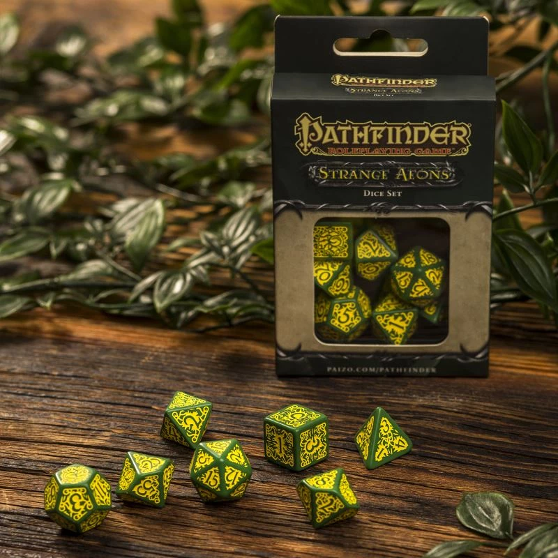 Pathfinder Strange Aeons Dice Set Tabletop 7 Pathfinder Strange Aeons Dice Set Tabletop