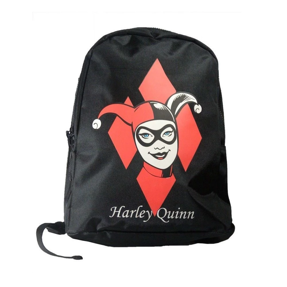 Batman Harley Quinn DC Comics Comic Book Print Manic Backpack School Work College Bag Film & TV 3 Batman Harley Quinn DC Comics Comic Book Print Manic Backpack School Work College Bag Film & TV