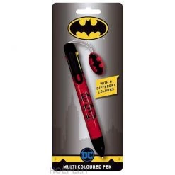 Batman Red Multi Colour Pen