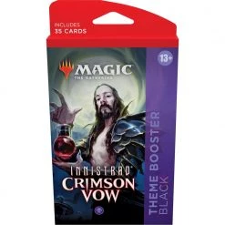 Magic: The Gathering MTG: Innistrad - Crimson Vow Theme Booster - Black Tabletop
