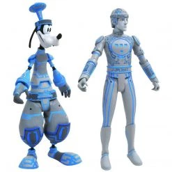 Kingdom Hearts - Goofy & Tron Action Figures