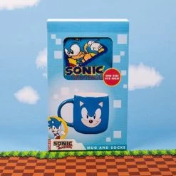 Sonic The Hedgehog Home & Gifts Sonic Mug & Sock Set