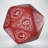 Q-Workshop D20 Level Counter Red & White Dice Tabletop 2 Q-Workshop D20 Level Counter Red & White Dice Tabletop