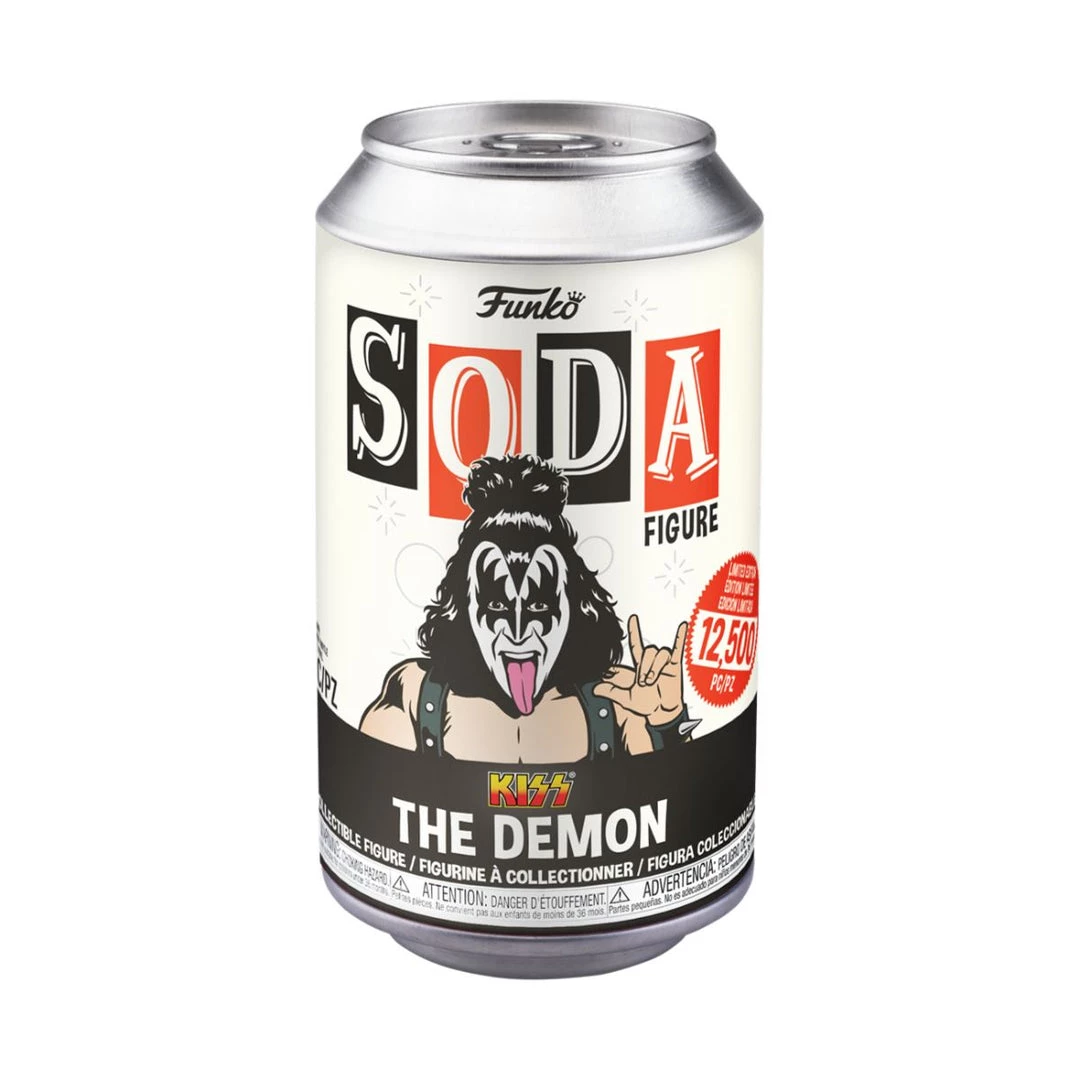 Toys & Figures POP! Rocks: Vinyl SODA - KISS - The Demon 3 Toys & Figures POP! Rocks: Vinyl SODA - KISS - The Demon