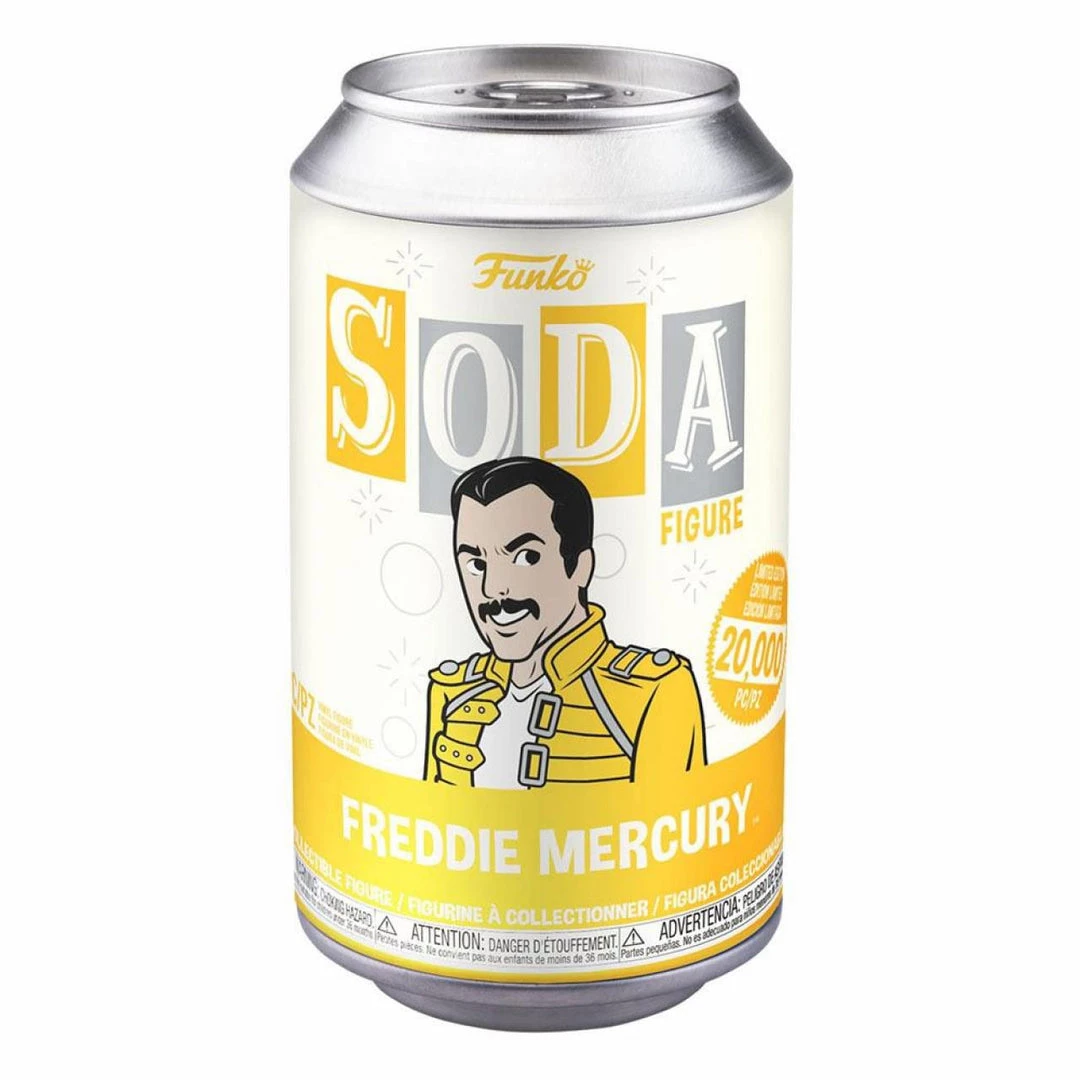 POP! Rocks: Vinyl SODA - Queen - Freddie Mercury W/Glitter Chase 3 POP! Rocks: Vinyl SODA - Queen - Freddie Mercury W/Glitter Chase