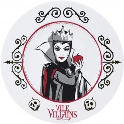 Film & TV Disney Villains Set Of 4 Plates 13 Film & TV Disney Villains Set Of 4 Plates