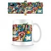 Captain America Comic Strip Mug Film & TV 2 Captain America Comic Strip Mug Film & TV