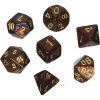 Chessex Tabletop Scarab Poly 7 Blue Blood/Gold 1 Chessex Tabletop Scarab Poly 7 Blue Blood/Gold
