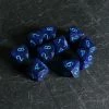 Chessex Speckled D10 Set Cobalt Tabletop
