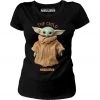 Star Wars The Mandalorian - Baby Yoda Plush Ladies T-Shirt 1 Star Wars The Mandalorian - Baby Yoda Plush Ladies T-Shirt