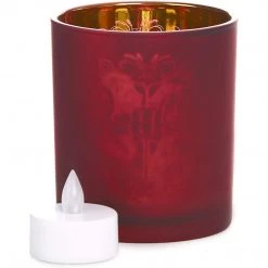 Harry Potter Hogwarts Glass Candle Holder PALADONE Film & TV