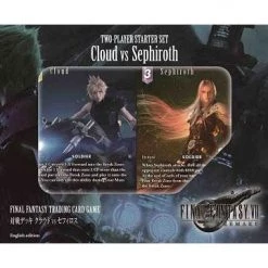 Final Fantasy Cloud Vs Sephiroth 2 Player Starter Set Tabletop