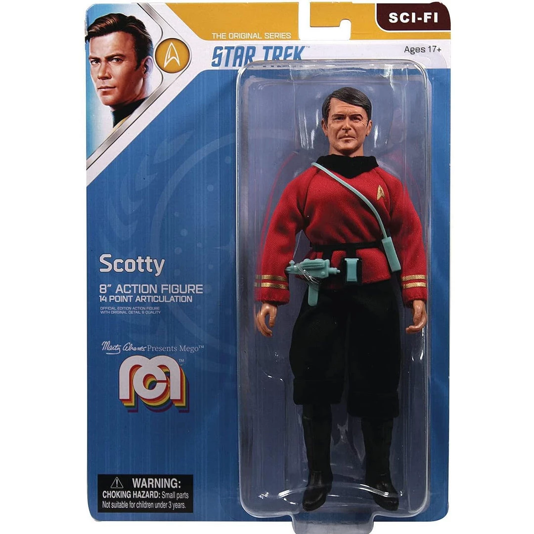 Star Trek The Original Series - Scotty Action Figure Film & TV 3 Star Trek The Original Series - Scotty Action Figure Film & TV