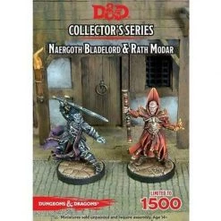 Dungeons & Dragons Tabletop D&D Collector's Series - Naergoth Bladelord & Rath Modar Miniatures