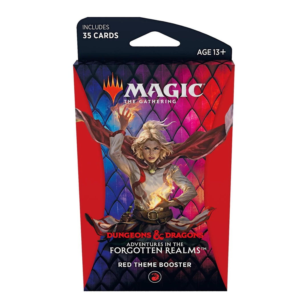 Magic: The Gathering MTG FR Theme Booster - Red Tabletop 3 Magic: The Gathering MTG FR Theme Booster - Red Tabletop