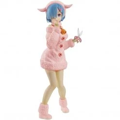 Re:Zero Starting Life In Another World: SSS Wolf & Seven Kids Rem Figurine Toys & Figures