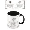 Game Of Thrones - Black Interior War Quote Mug Film & TV